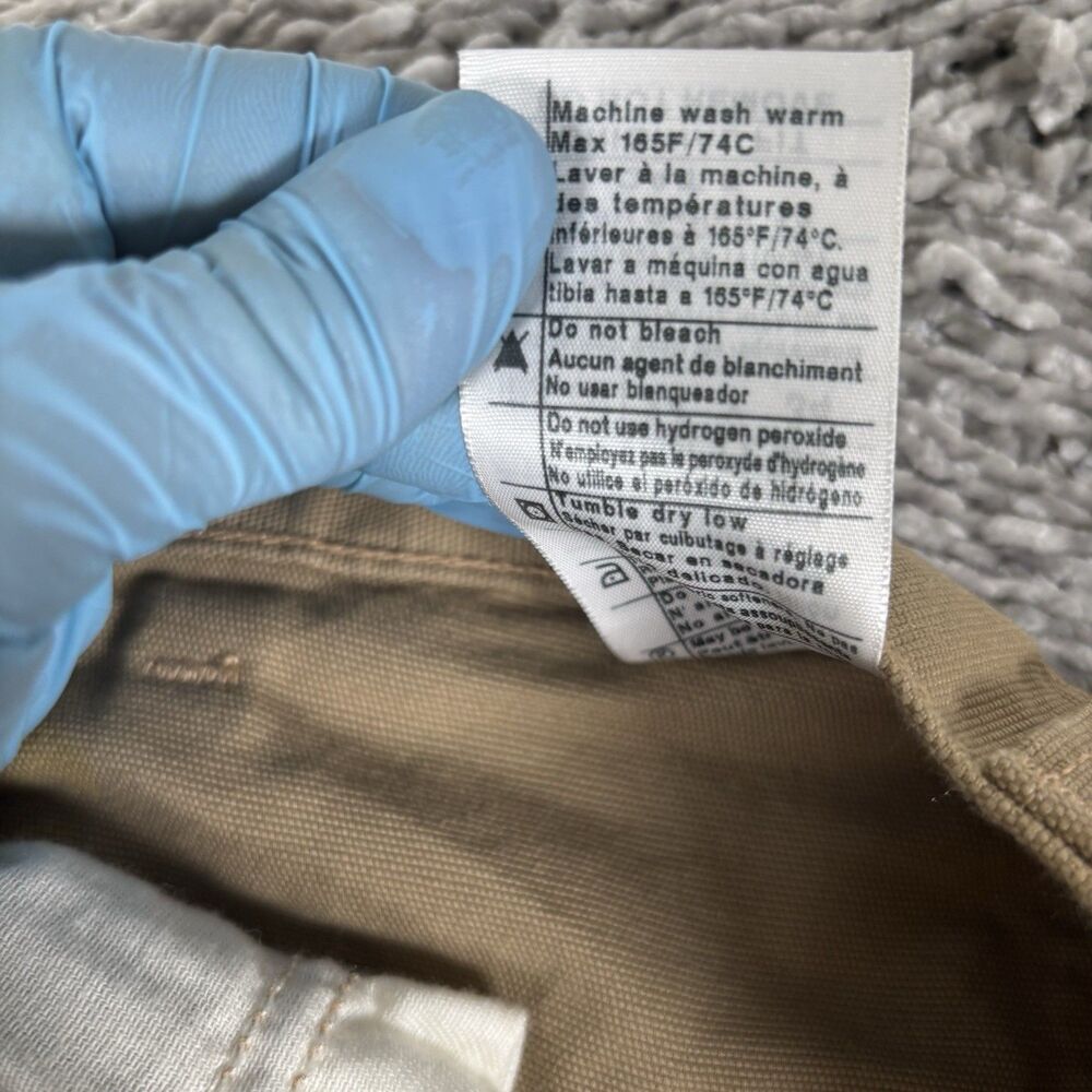 Carhartt Flame Resistant Canvas Cargo Pants Mens 34x34 Beige Work NFPA 2112 NWTS - Picture 3 of 12